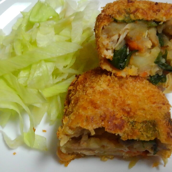 味付け要らずで簡単!肉じゃがコロッケ